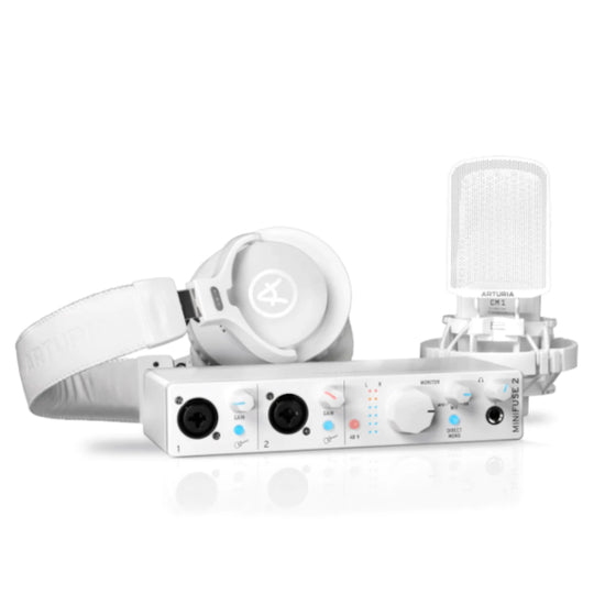 Arturia MiniFuse Recording Pack - White
