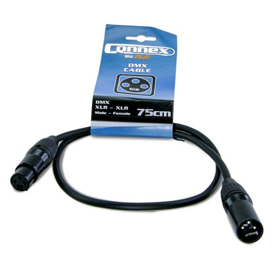 AVE DMX3P-75 DMX Lighting Cable 0.75m