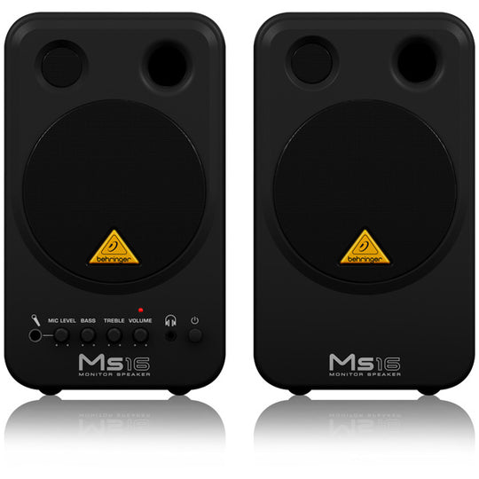 Behringer MS16 Studio Monitors (Pair)