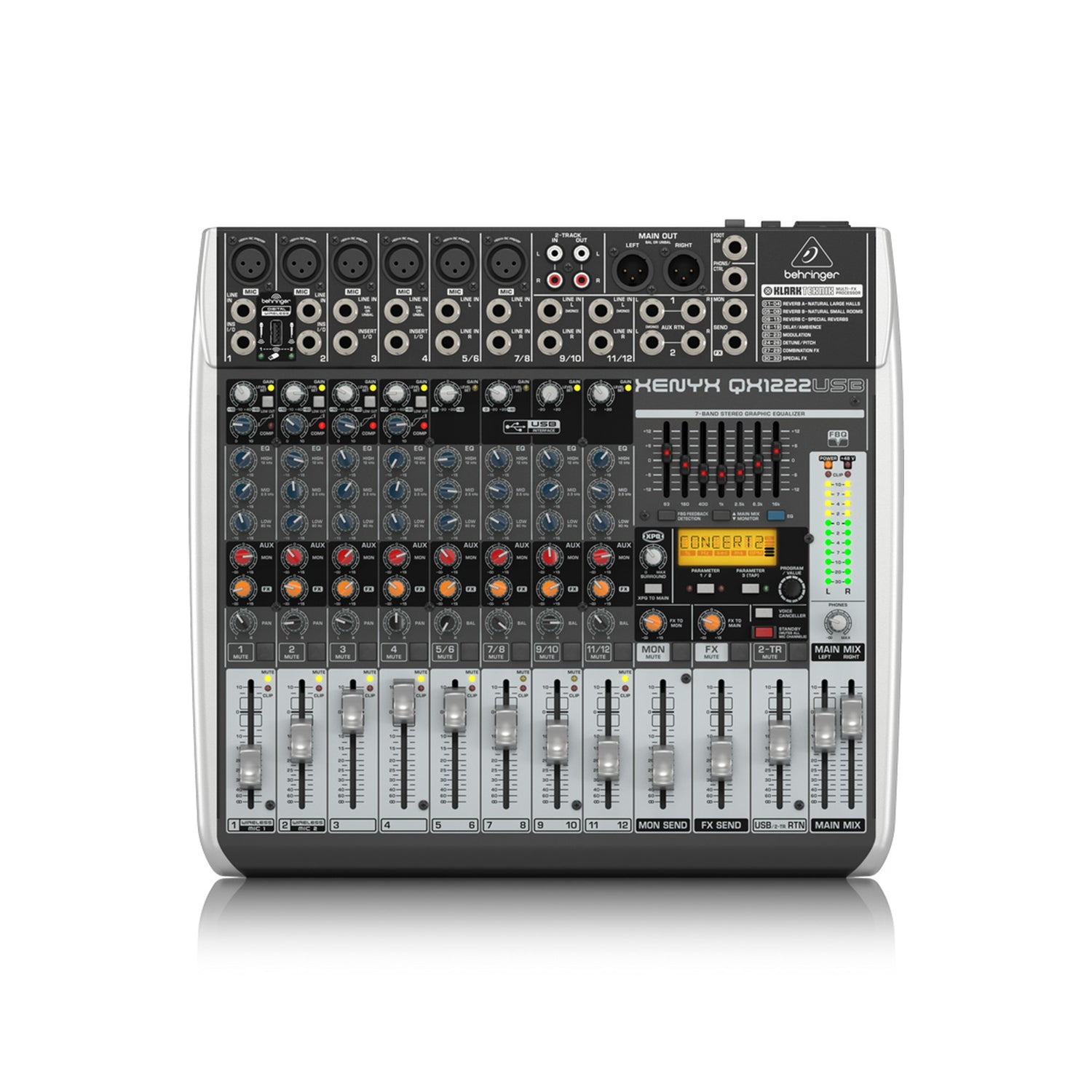 Behringer QX1222 USB Mixer