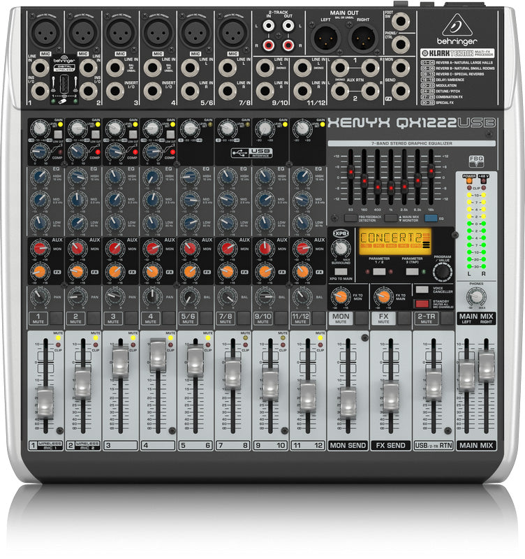 Behringer QX1222 USB Mixer