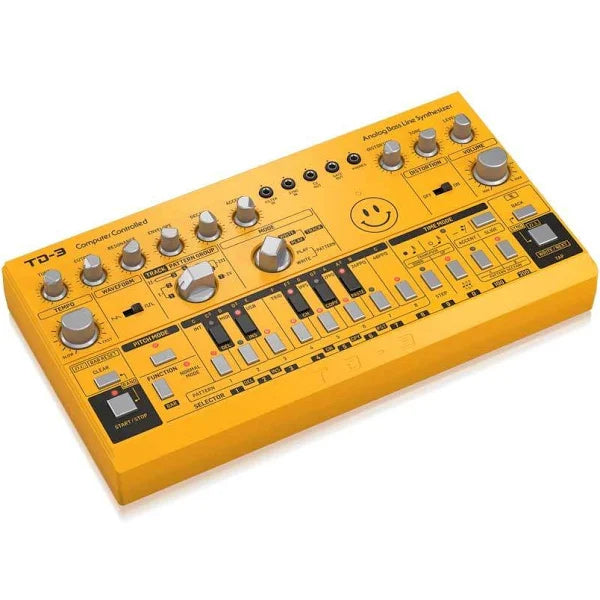 Behringer TD3 Yellow - Bass Line Synth | Turramurra Music