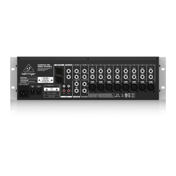 【美品】#681 BEHRINGER EURORACK PRO RX1202FX Behringer Eurorack Pro RX1202FX Rack-mount 12-channel mixer with