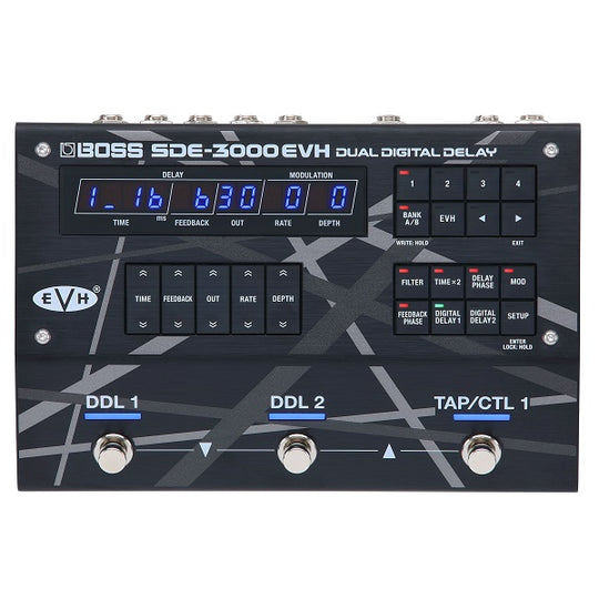 Boss SDE3000EVH Dual Digital Delay