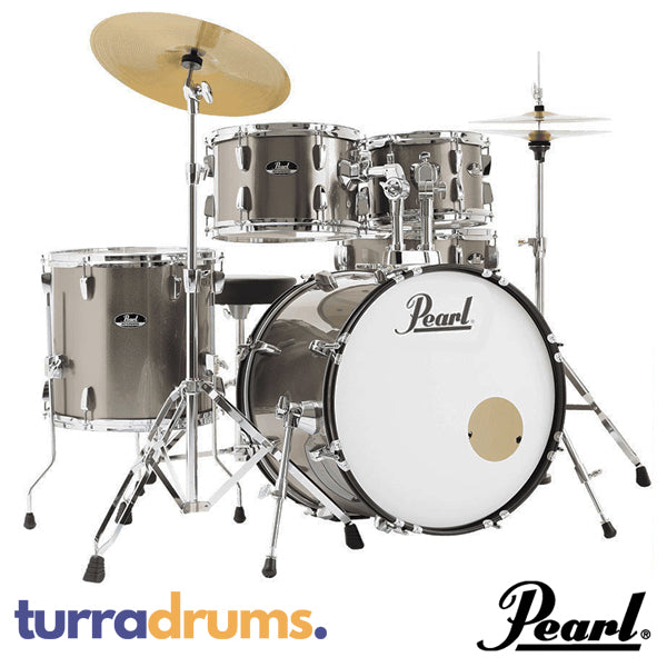 Pearl Roadshow 20" Fusion Drum Kit with Hardware and Cymbals