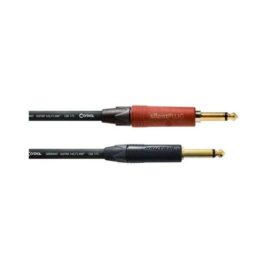 Cordial Peak Instrument Cable Silent Jack 9m