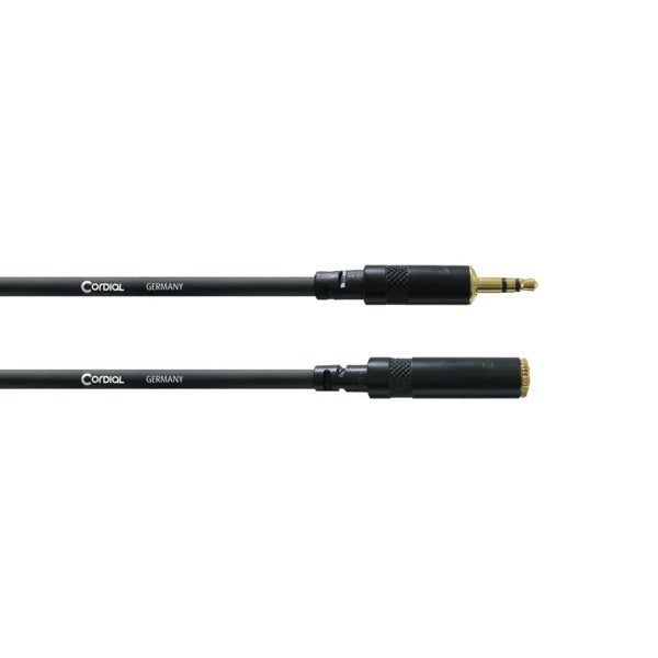 Cordial Essentials 3.5mm Headphone Extension Cable - 3m