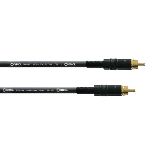 Cordial Select S/PDIF Digital Interface RCA Cable - 1m