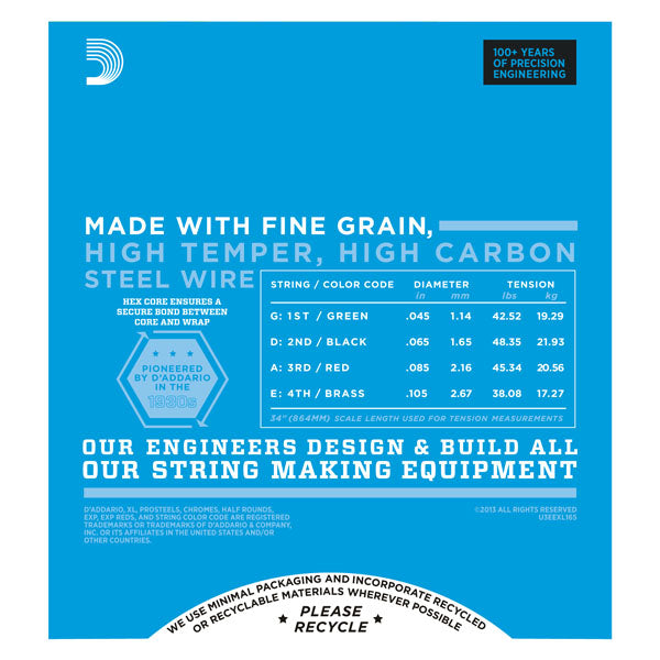 D'Addario EXL165 Twin Pack