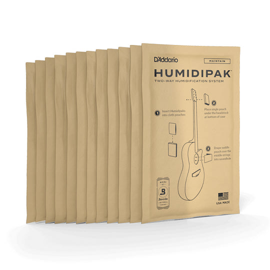 D'Addario Humidipak Maintain Replacement 12pk