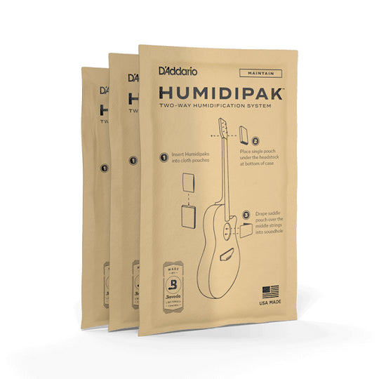 D'Addario Humidipak Maintain Replacement 3pk