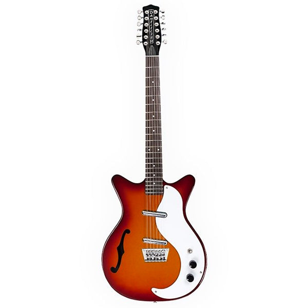 Danelectro 59 F-Hole 12 String - Cherry Sunburst