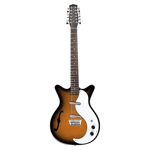 Danelectro 59 F-Hole 12 String - Tobacco Sunburst