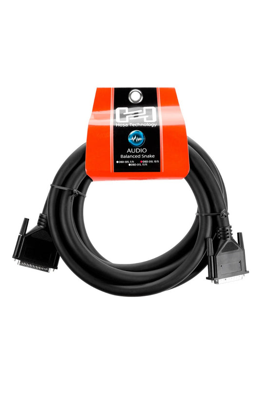 Hosa DBD310 DB25 to DB25 Balanced Snake 10ft
