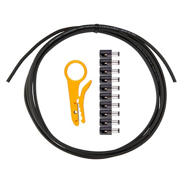 Lava Cable Tightrope DC Power Cable Kit - Black