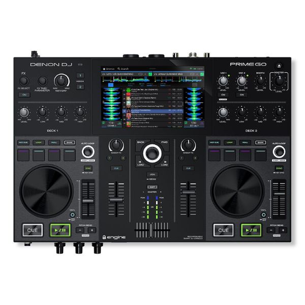 Denon DJ Prime GO 2-Deck Rechargeable Smart DJ Console