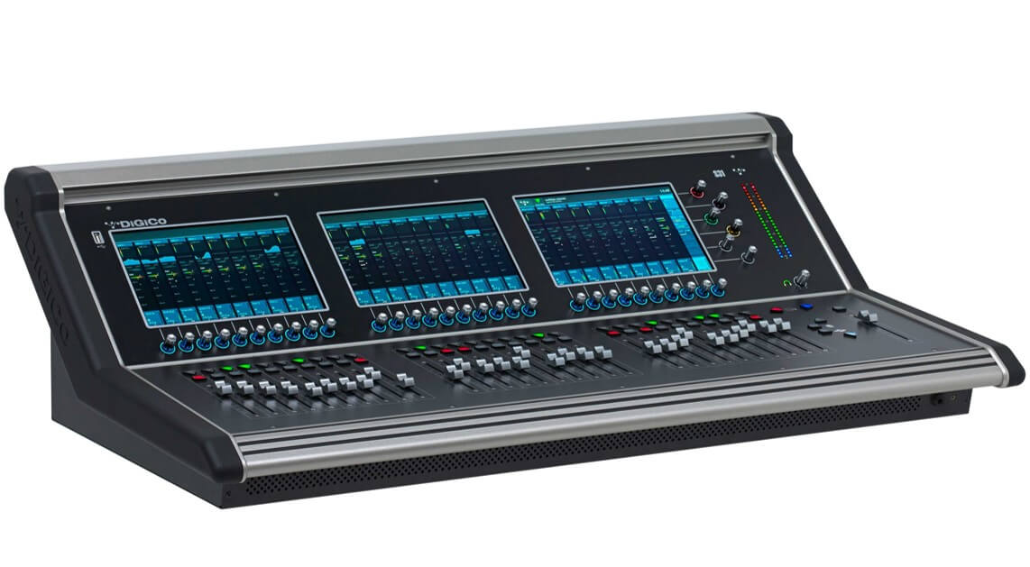 DiGiCo S31 Mixing Console Side