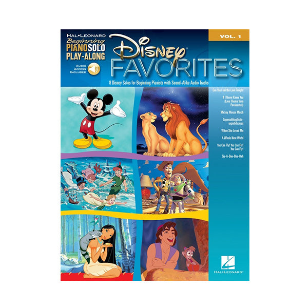 Disney Favorites Beginning Piano BK + CD