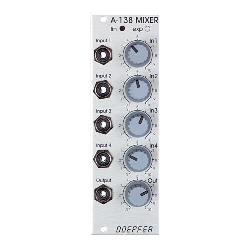 DOEPFER A-138a Four Channel Mixer