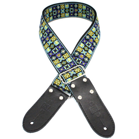 DSL Jacquard Weaving Ice Guitar Strap