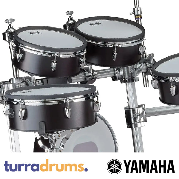 Yamaha DTX10K Electronic Drum Kit with Mesh Heads - Black Forest