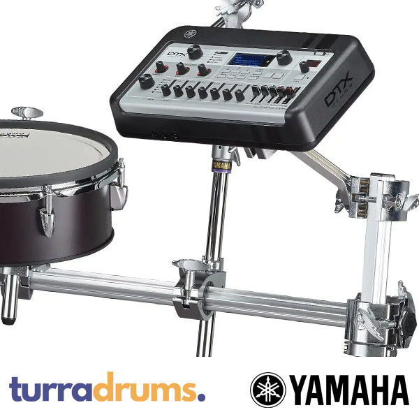 Yamaha DTX10K Electronic Drum Kit with Silicone (TCS) Heads - Black Forest module