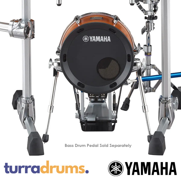 Yamaha DTX10K Electronic Drum Kit with Silicone (TCS) Heads - Real Wood