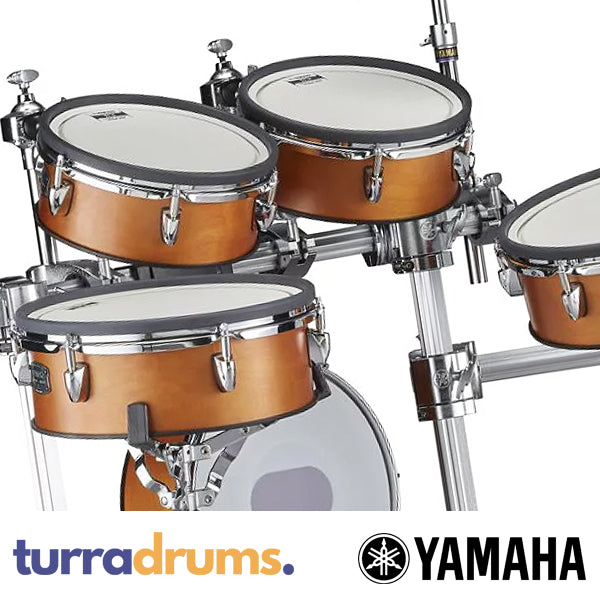 Yamaha DTX10K Electronic Drum Kit with Silicone (TCS) Heads - Real Wood