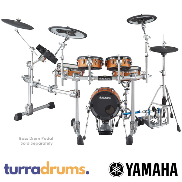 Yamaha DTX10K Electronic Drum Kit with Mesh Heads - Real Wood