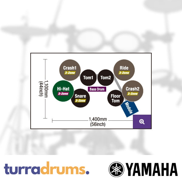 Yamaha DTX6K3-X PLUS Electronic Drum Kit