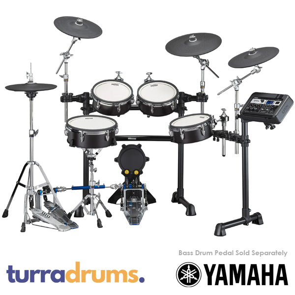 Yamaha DTX8K-X Electronic Drum Kit with TCS Heads - Black Forest