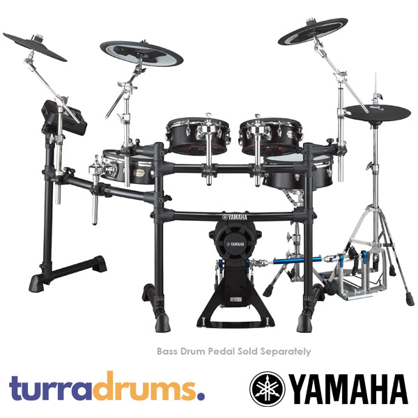 Yamaha DTX8K-X Electronic Drum Kit with TCS Heads - Black Forest