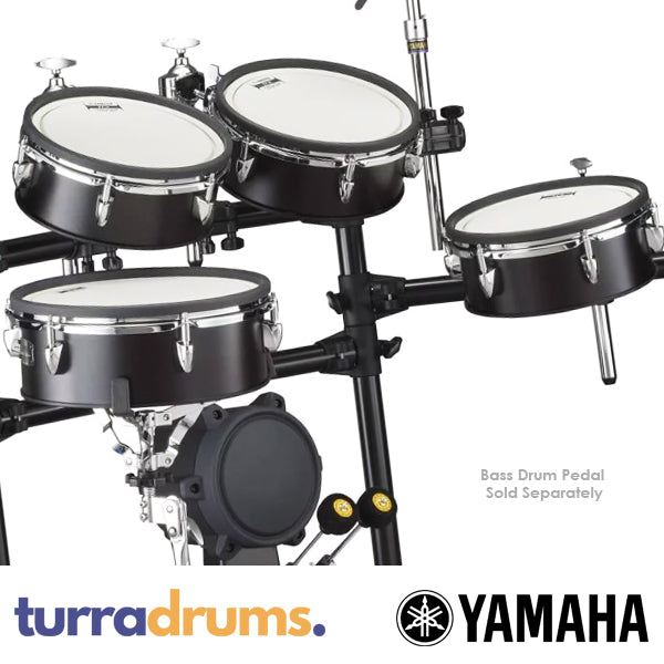 Yamaha DTX8K-X Electronic Drum Kit with TCS Heads - Black Forest