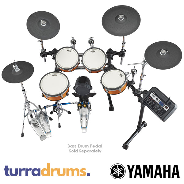 Yamaha DTX8K-X Electronic Drum Kit with TCS Heads - Real Wood