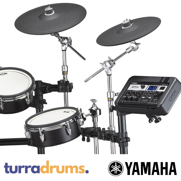Yamaha DTX8K-M Electronic Drum Kit with Mesh Heads - Black Forest