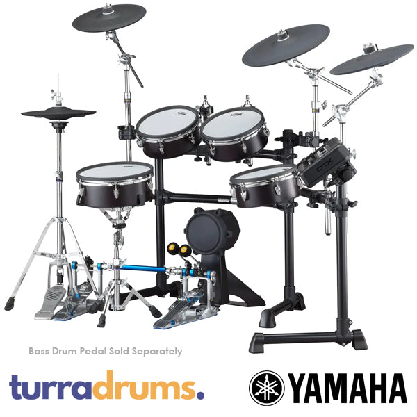 Yamaha DTX8K-M Electronic Drum Kit with Mesh Heads - Black Forest