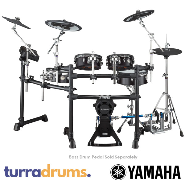 Yamaha DTX8K-M Electronic Drum Kit with Mesh Heads - Black Forest