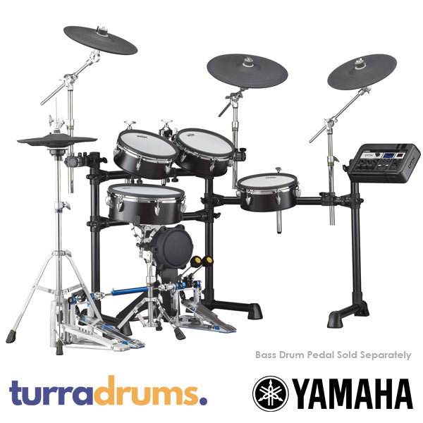 Yamaha DTX8K-M Electronic Drum Kit with Mesh Heads - Black Forest