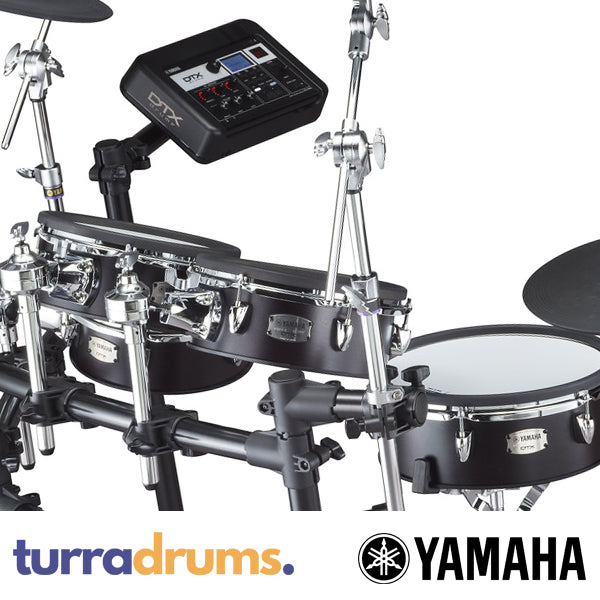 Yamaha DTX8K-X Electronic Drum Kit with TCS Heads - Black Forest