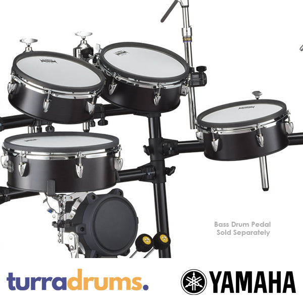 Yamaha DTX8K-M Electronic Drum Kit with Mesh Heads - Black Forest