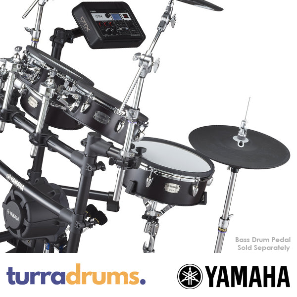 Yamaha DTX8K-X Electronic Drum Kit with TCS Heads - Black Forest