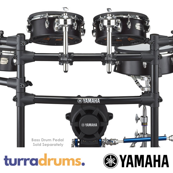 Yamaha DTX8K-X Electronic Drum Kit with TCS Heads - Black Forest