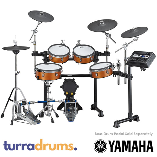 Yamaha DTX8K Electronic Drum Kit with Mesh Heads - Real Wood