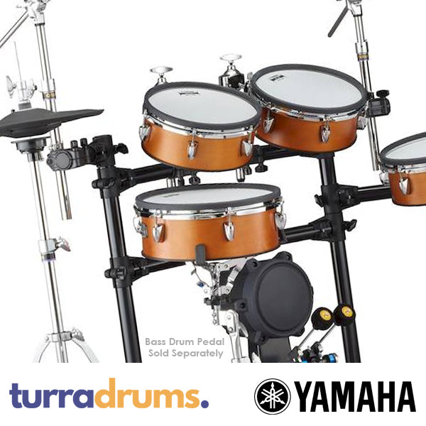 Yamaha DTX8K Electronic Drum Kit with Mesh Heads - Real Wood