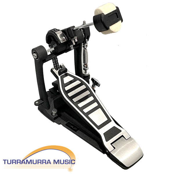 DXP BP5 Heavy Duty Double Chain Bass Drum Pedal with Base Plate