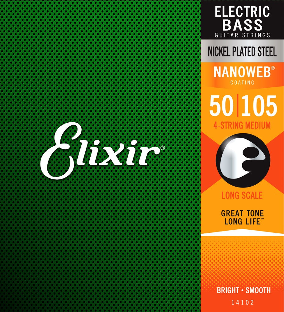 Elixir Electric Bass String - Light/Medium