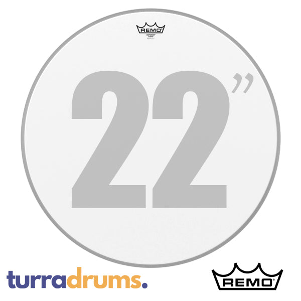 Remo Emperor Coated Bass Drum Head