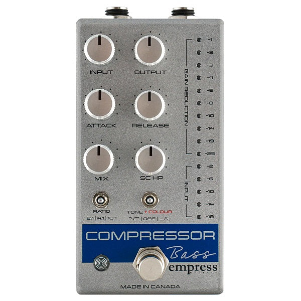 Empress Effects Bass Compressor - Silver