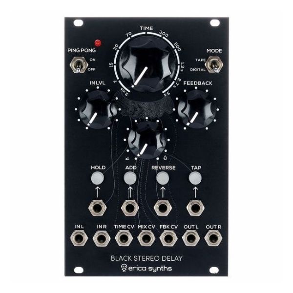 Erica Synths Black Stereo Delay