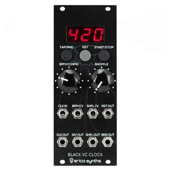 Erica Synths Black VC Clock V2